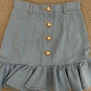 Denim skirt